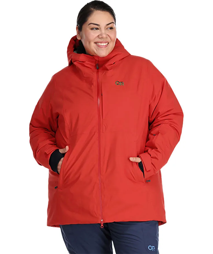 CLEARANCE - Outdoor Research Snowcrew Women's Plus Size Ski Jacket 2X