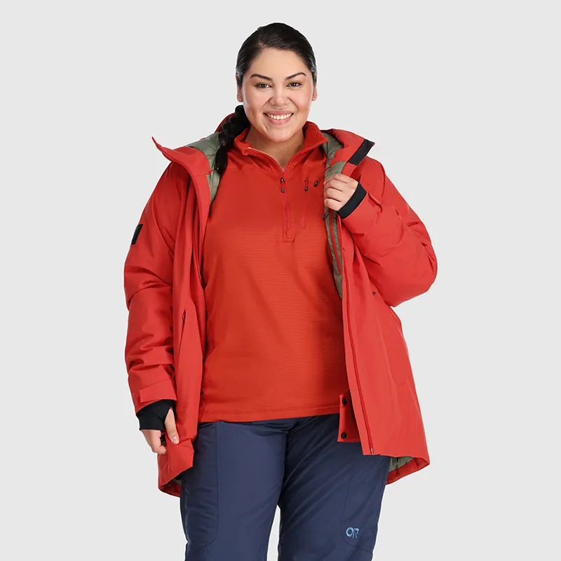 CLEARANCE - Outdoor Research Snowcrew Women's Plus Size Ski Jacket 2X