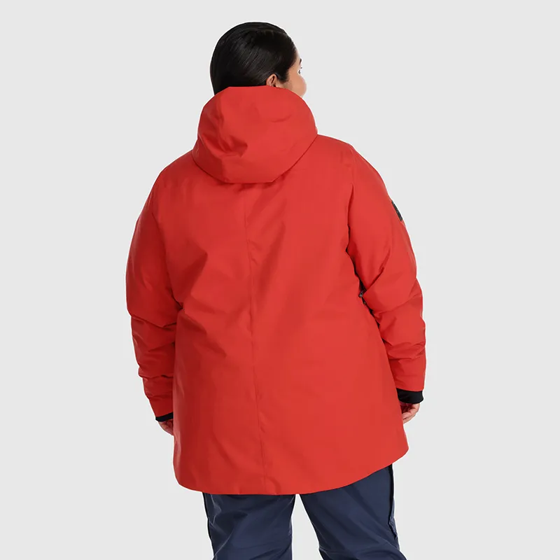 CLEARANCE - Outdoor Research Snowcrew Women's Plus Size Ski Jacket 2X