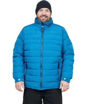 CLEARANCE - Stoy Friedrich Mens Plus Size Puffer Jacket Blue Sizes 2XL