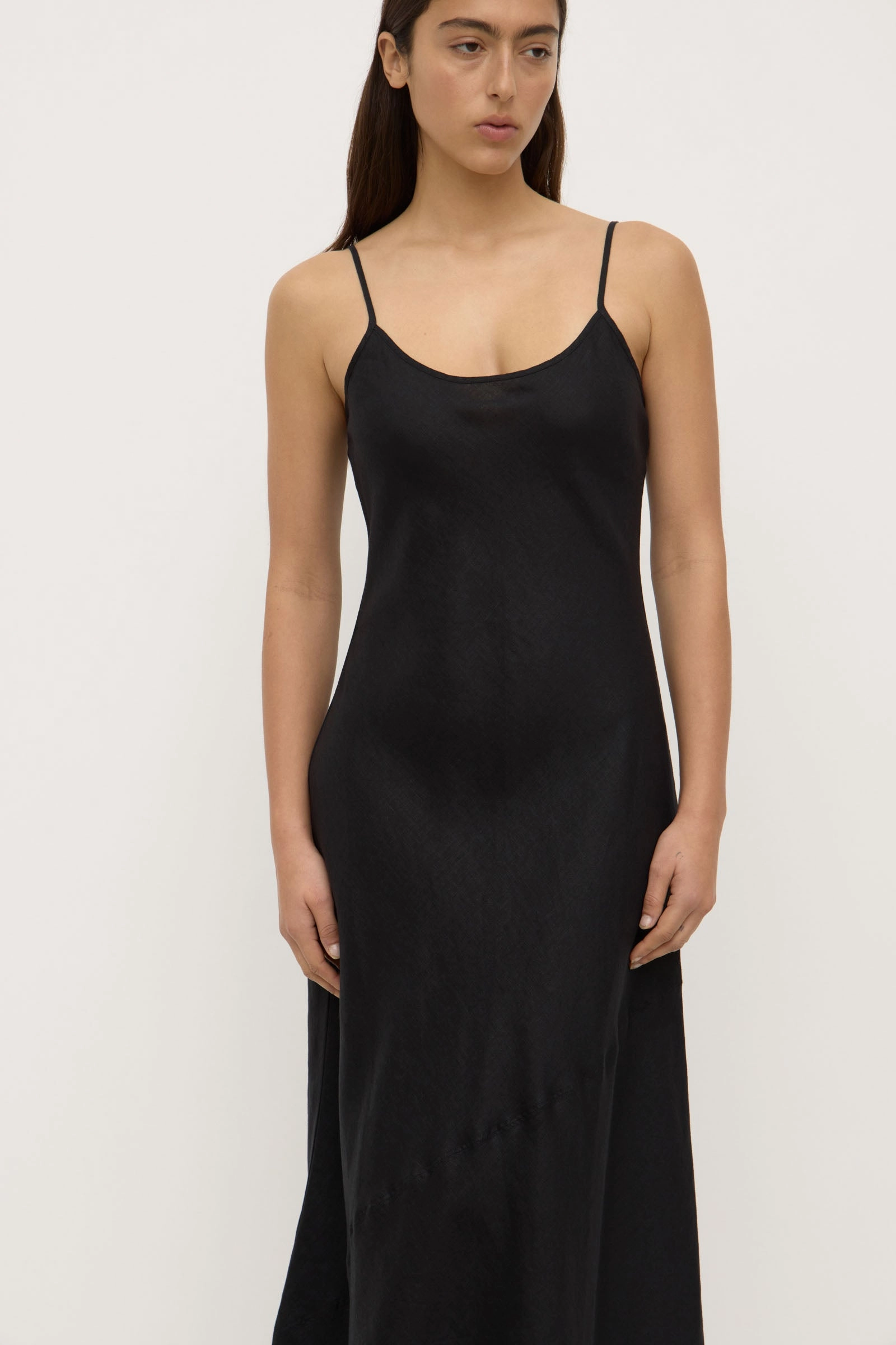 Colette Linen Slip Dress Fashion Mix