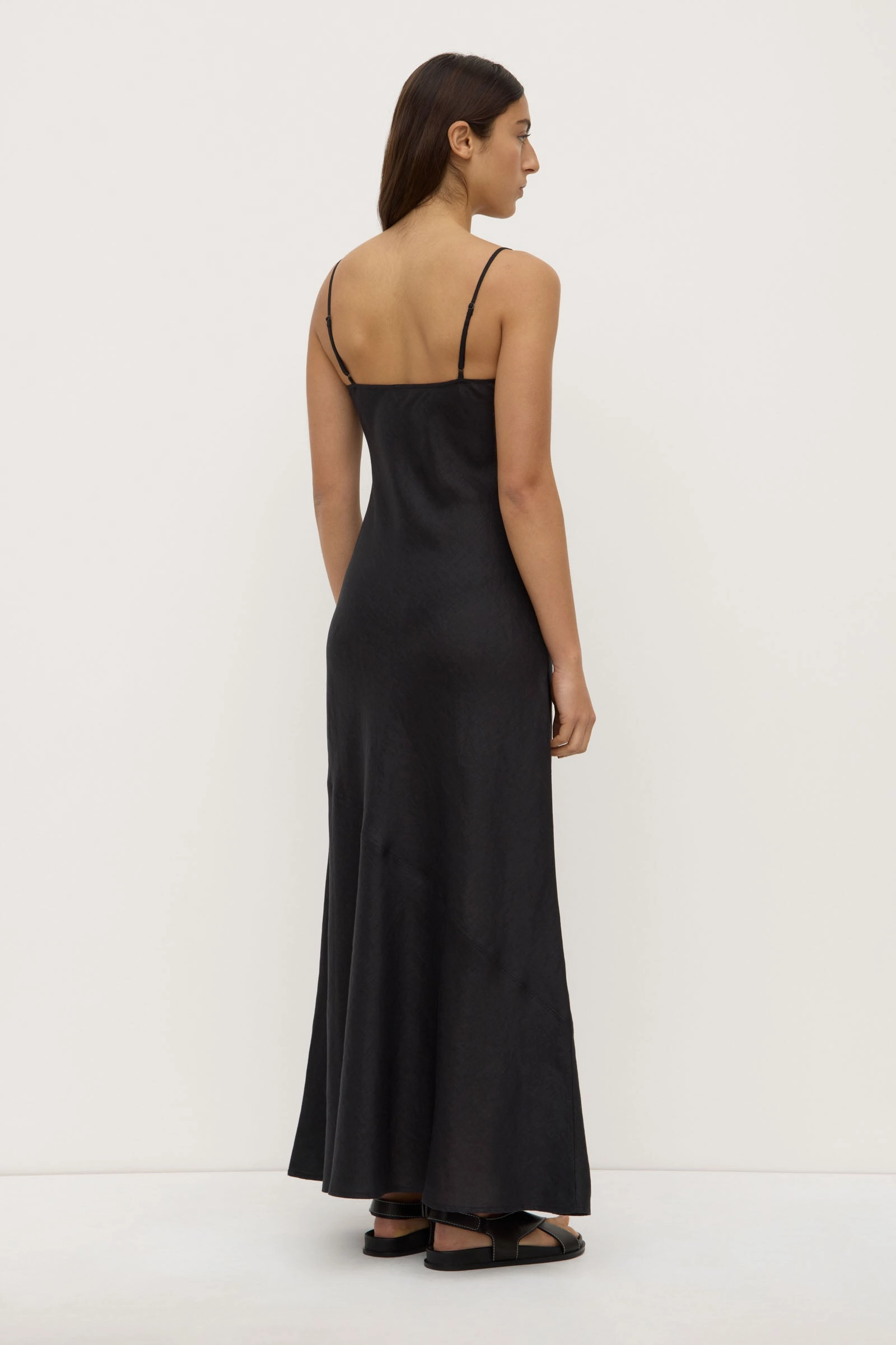 Colette Linen Slip Dress Dream Look