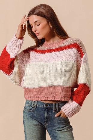 SelfFabric Binding ShockAbsorbing Colleen Sweater (FINAL SALE)