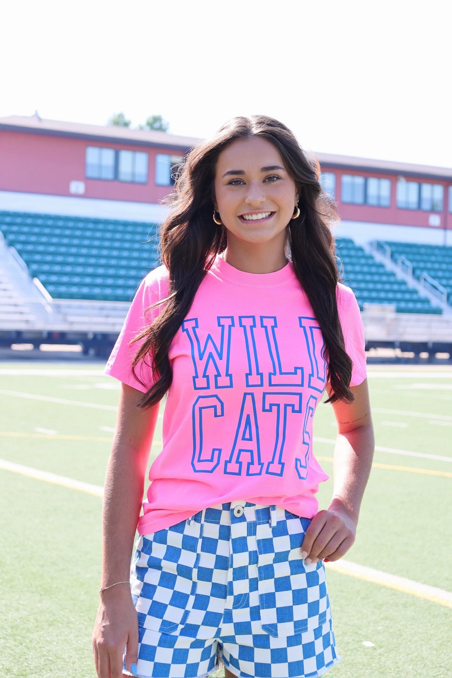 ZeroWastePattern Minimalist Styling Collen Shorts- Blue