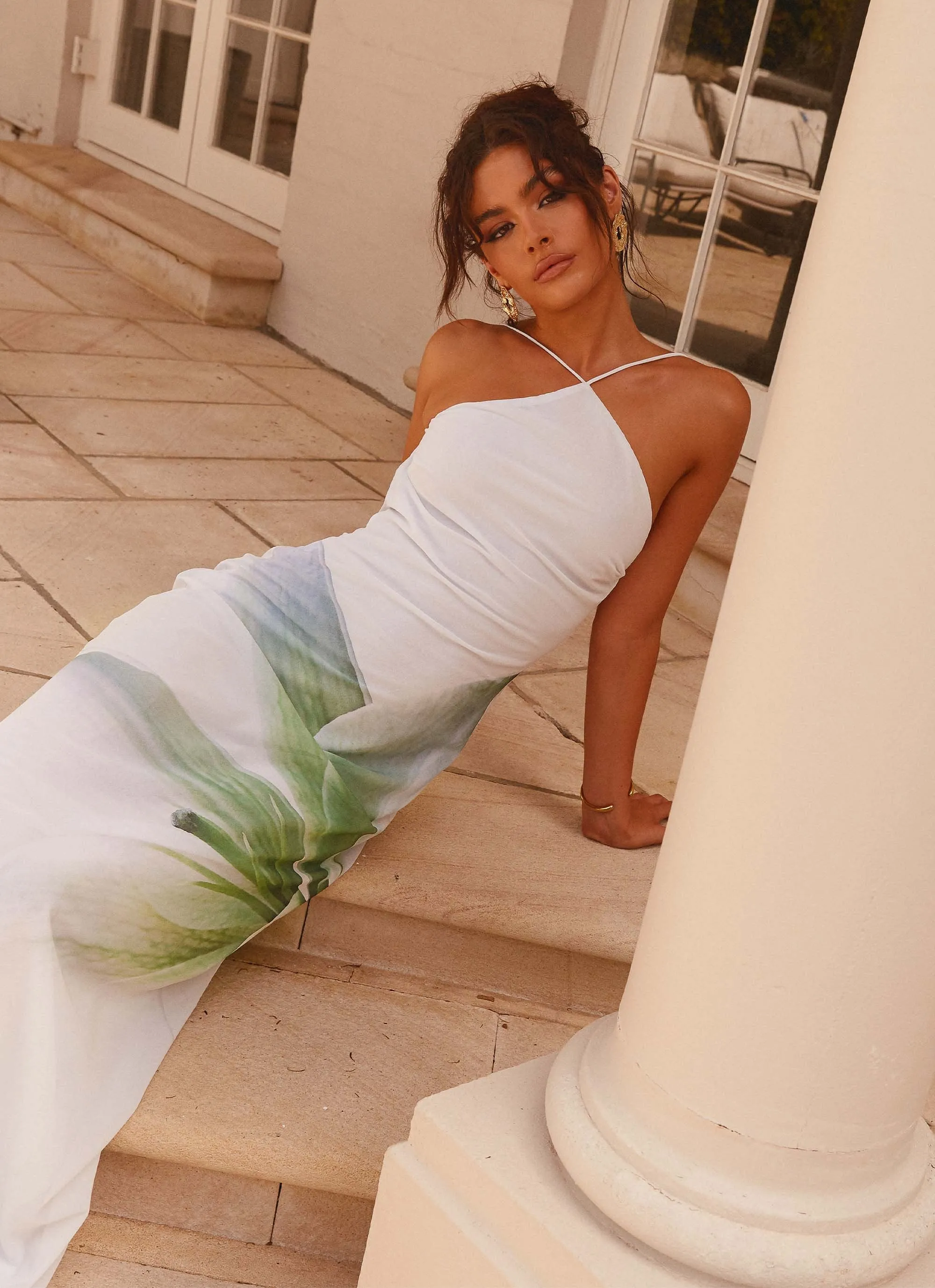 Blossom Hearts Maxi Dress - Dahlia Ash Anniversary Special