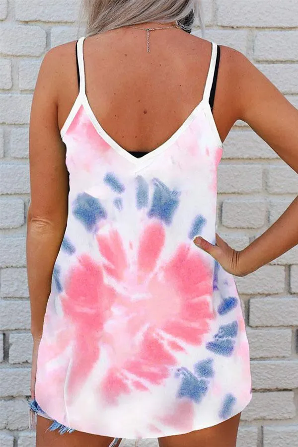 Colorful Tie Dye Camisole