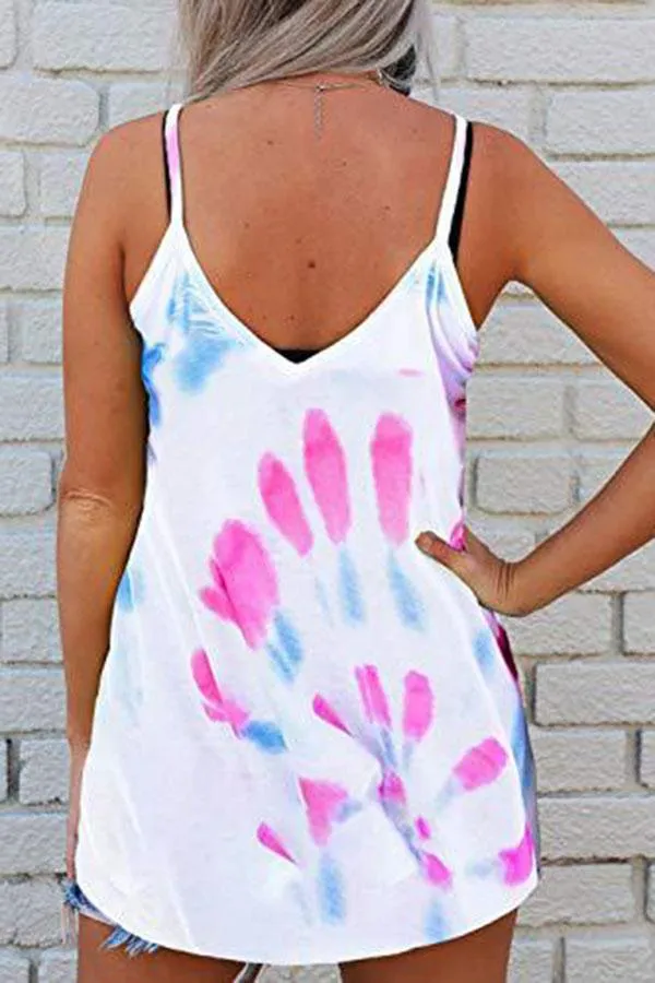 Colorful Tie Dye Camisole