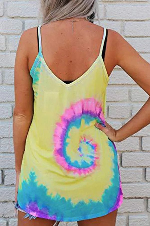 Colorful Tie Dye Camisole
