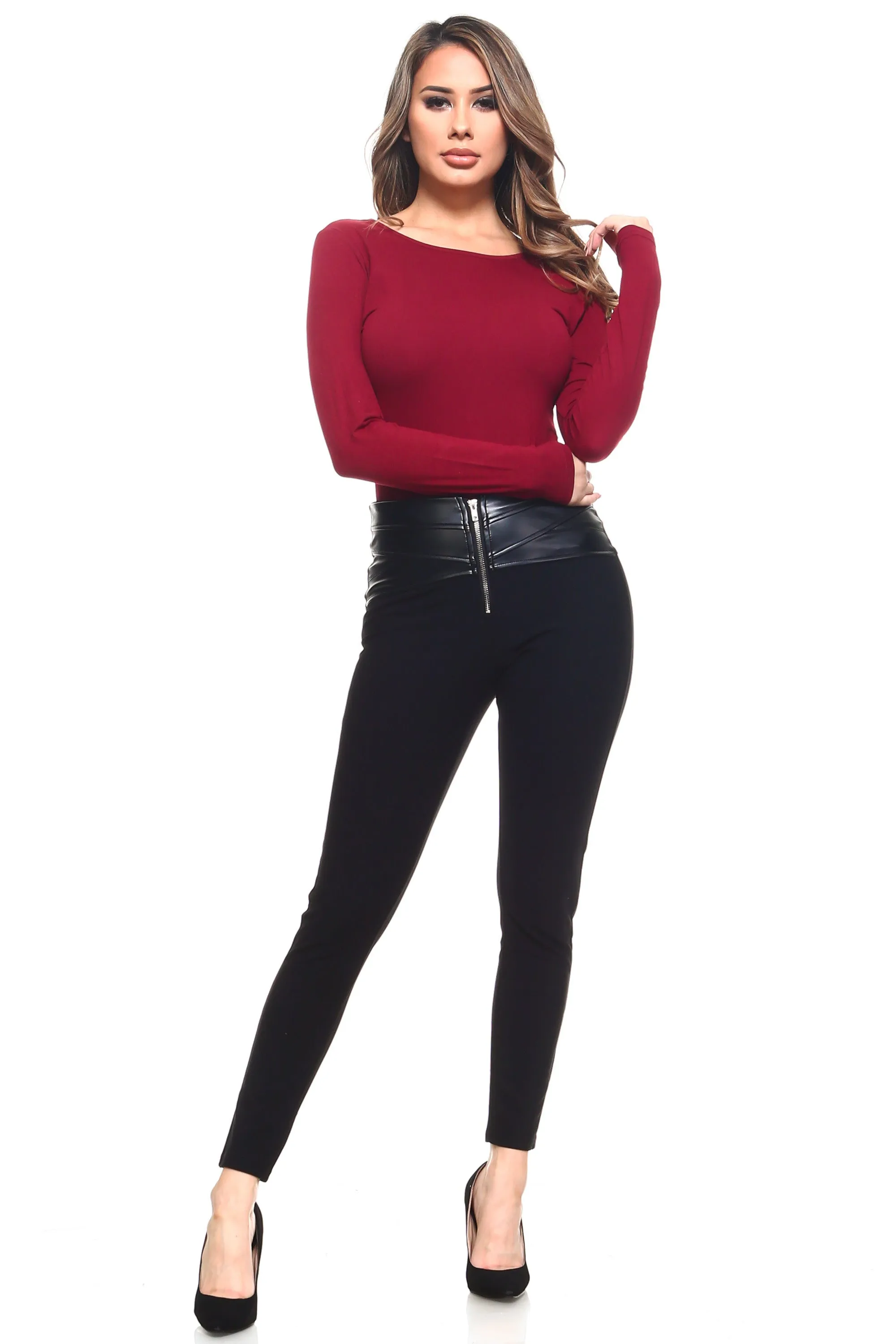 Come My Way Open Back Bodysuit