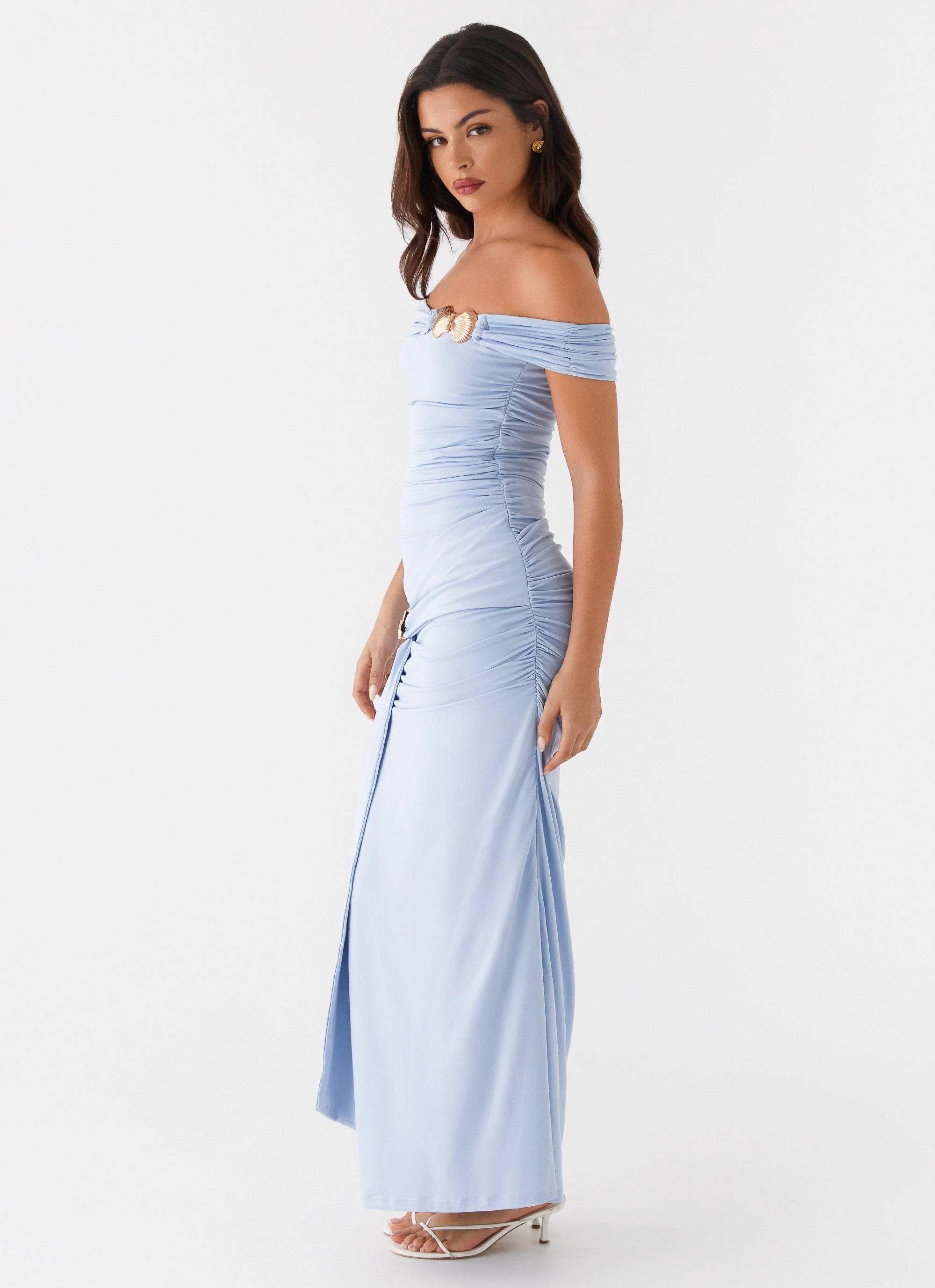 Tailored Mood Majorly Maxi Dress - Blue
