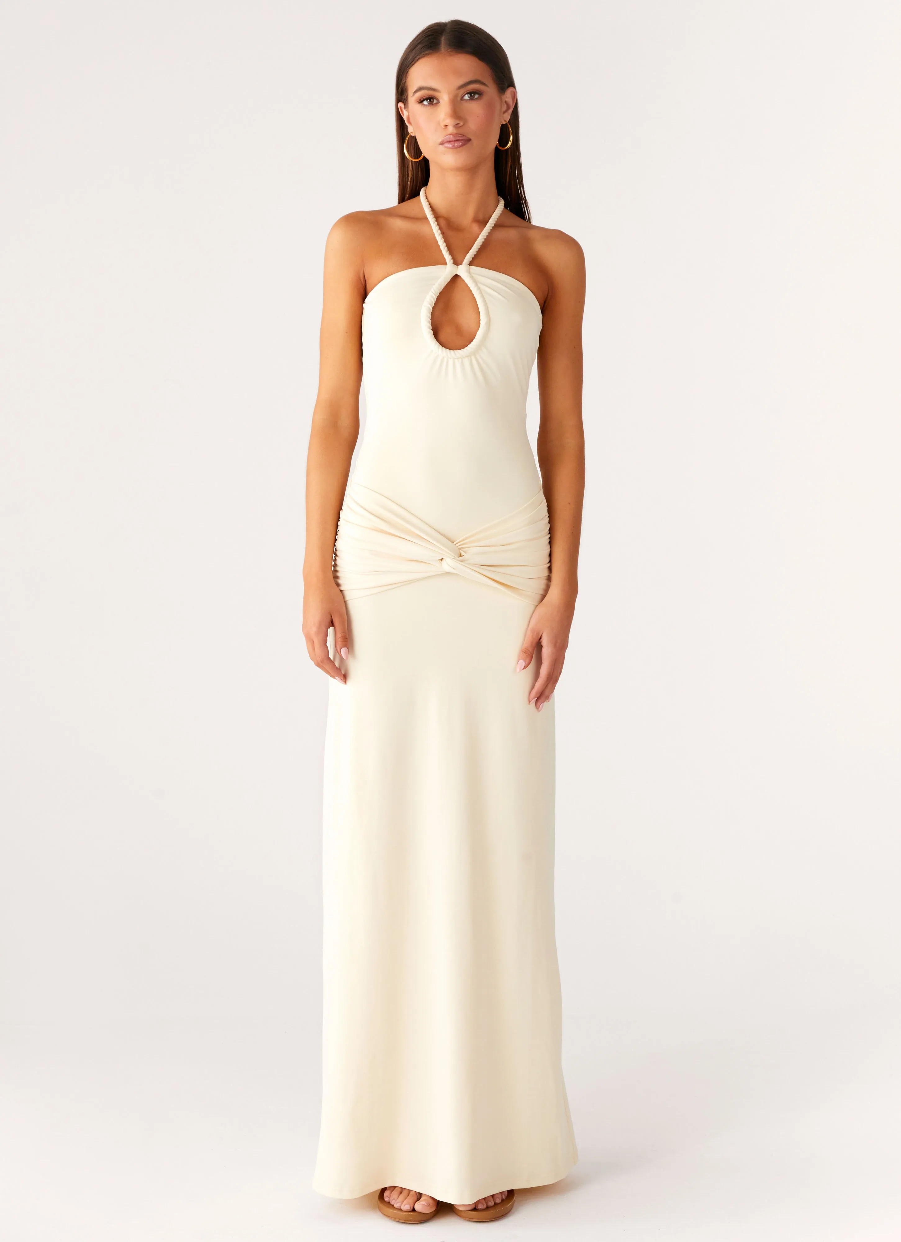 Sacred Maxi Dress - Yellow Sustainable fashion