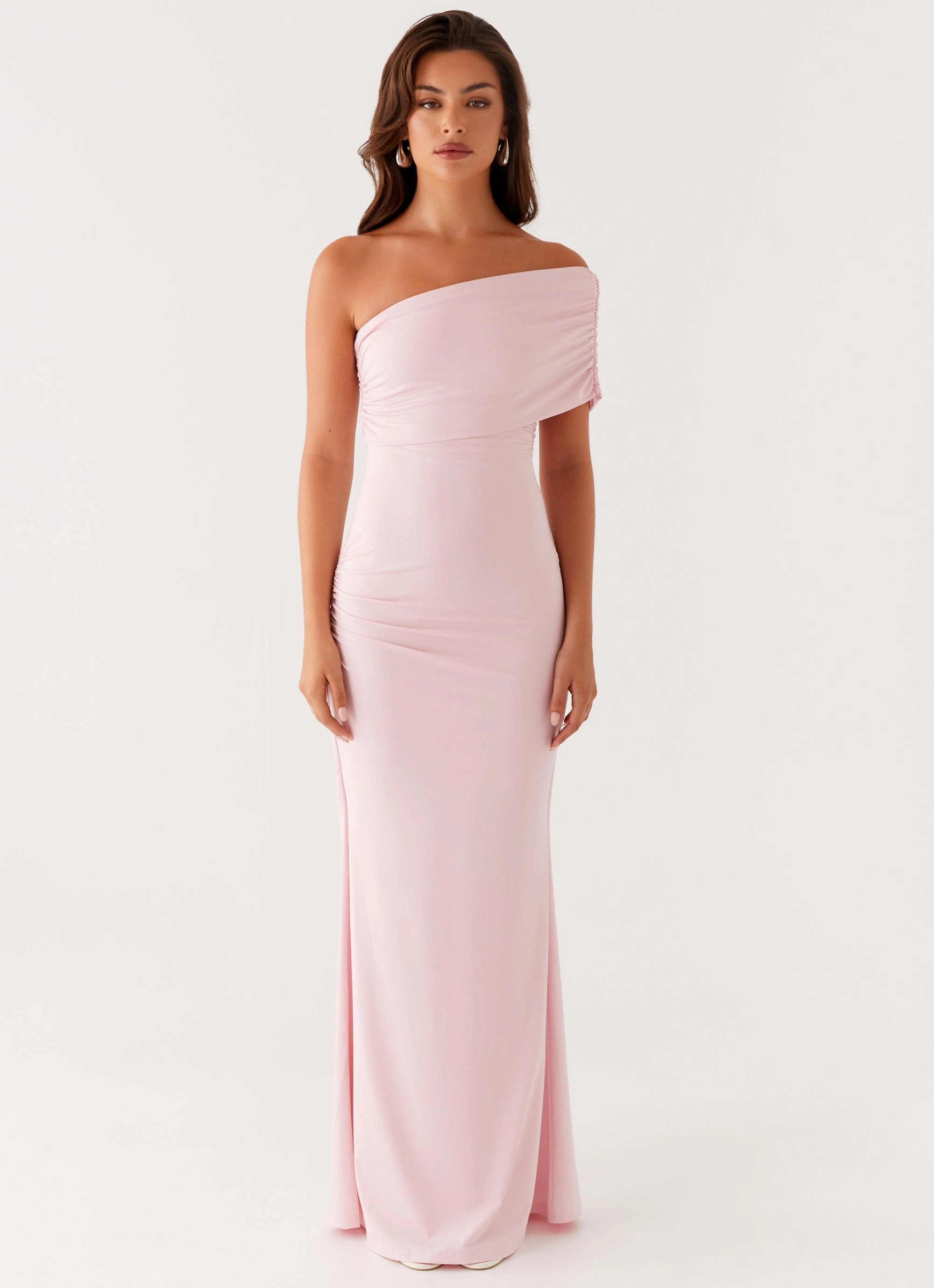 Socialite Maxi Dress - Pink Feminine Comfort