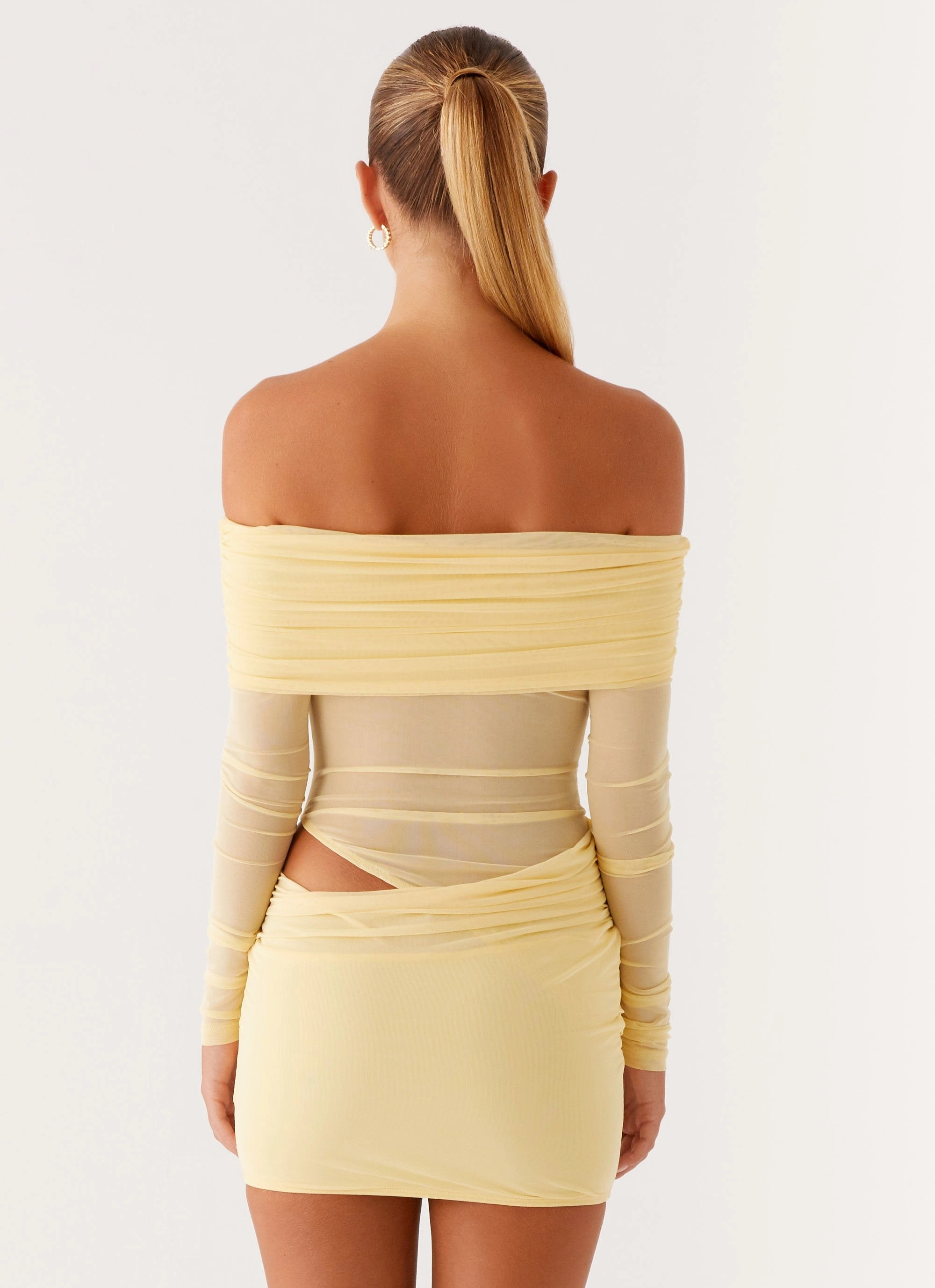 Perfect Wearable No Doubt Mini Dress - Yellow