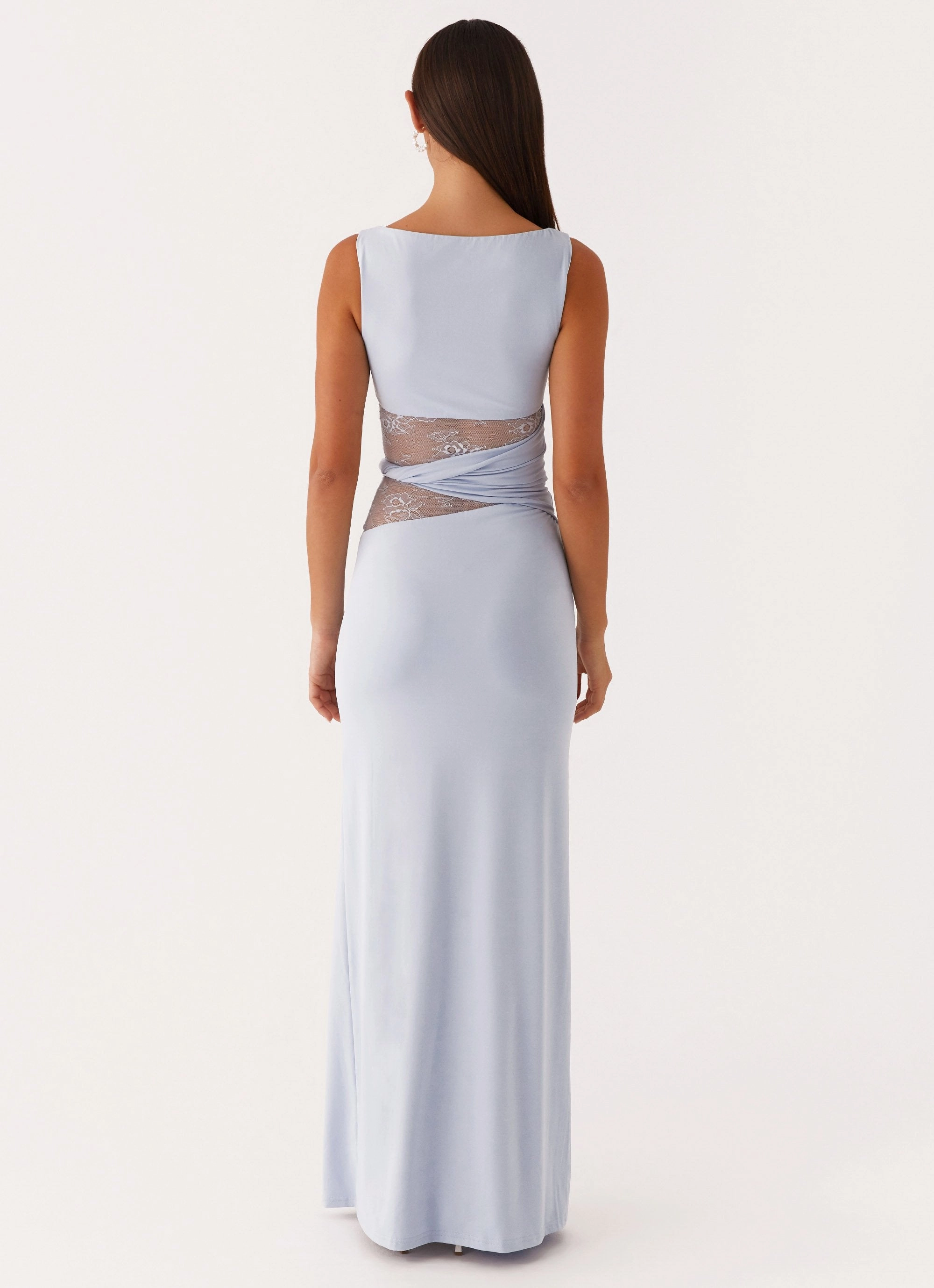 Karma Maxi Dress - Blue Modern Staple french chic