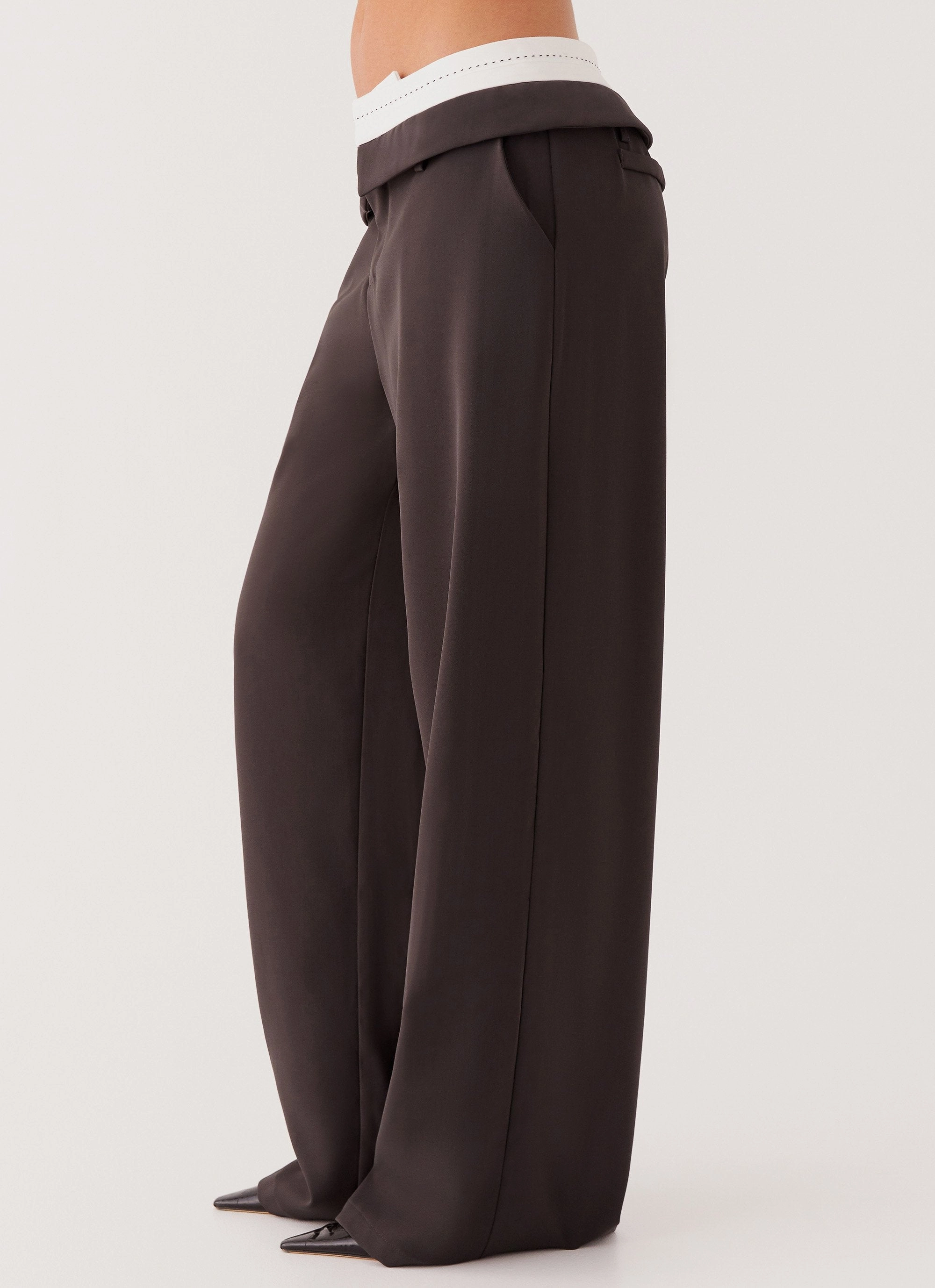 Simple Cut Everyday Comfort Fit Don't Kill My Vibe Pants - Black