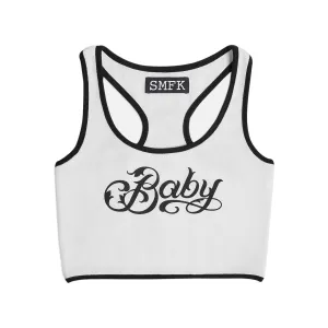 Compass Cross Retro Sports Undershirt Sky White