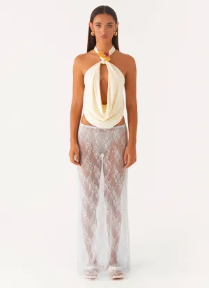 Caden Lace Maxi Skirt - Blue Style Innovation