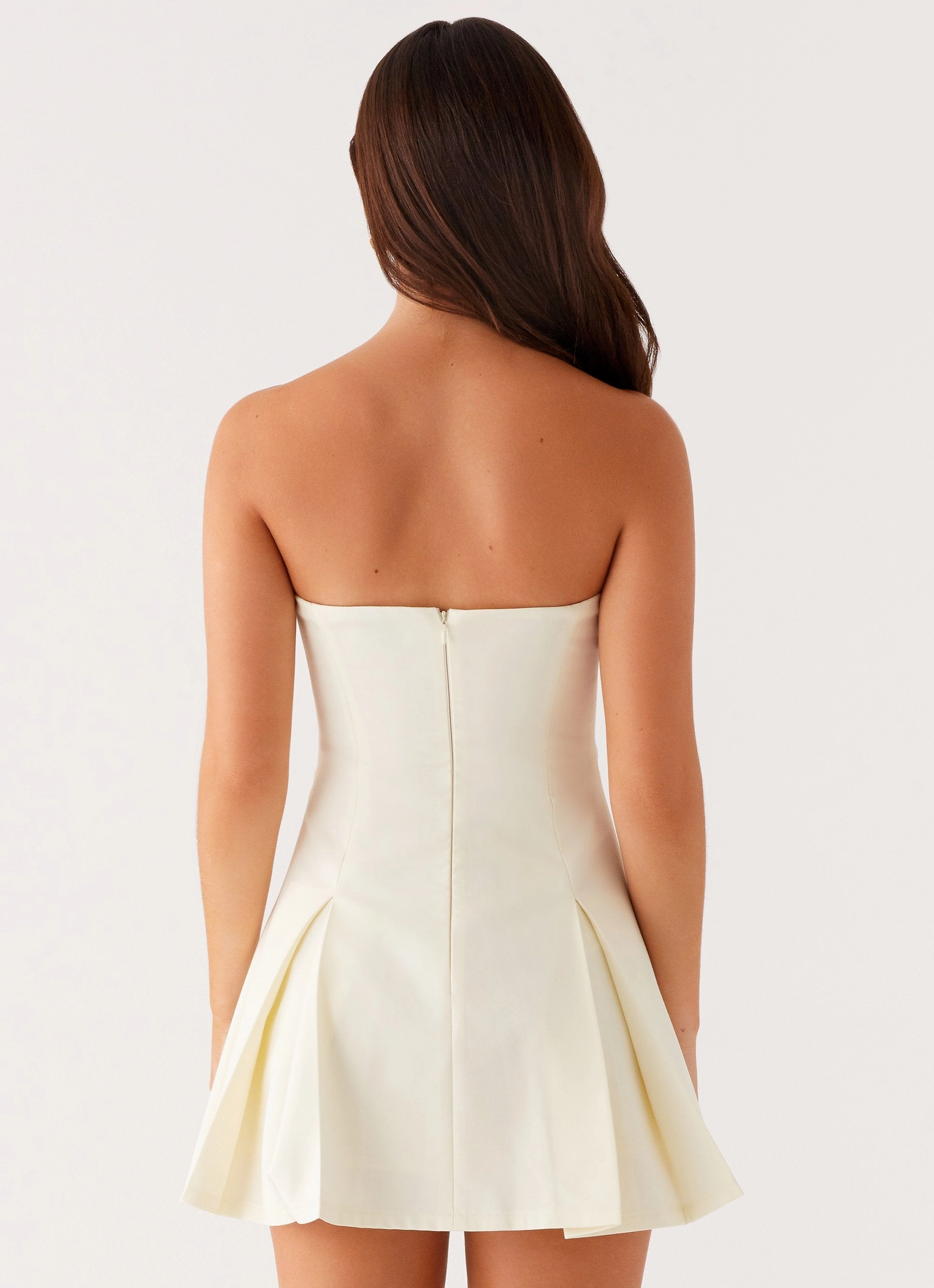 Victoria Strapless Mini Dress - Butter Easy Pick