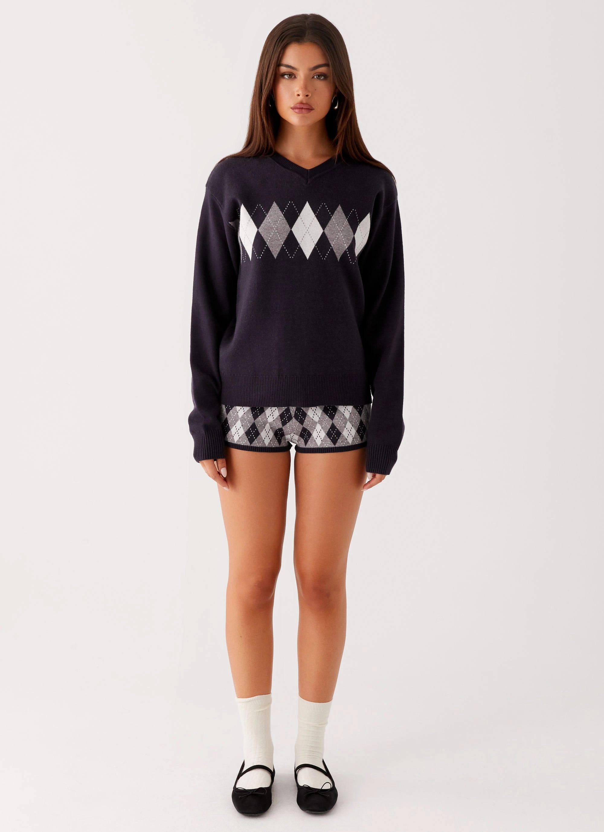 Context Knit Sweater - Navy BondedEdges