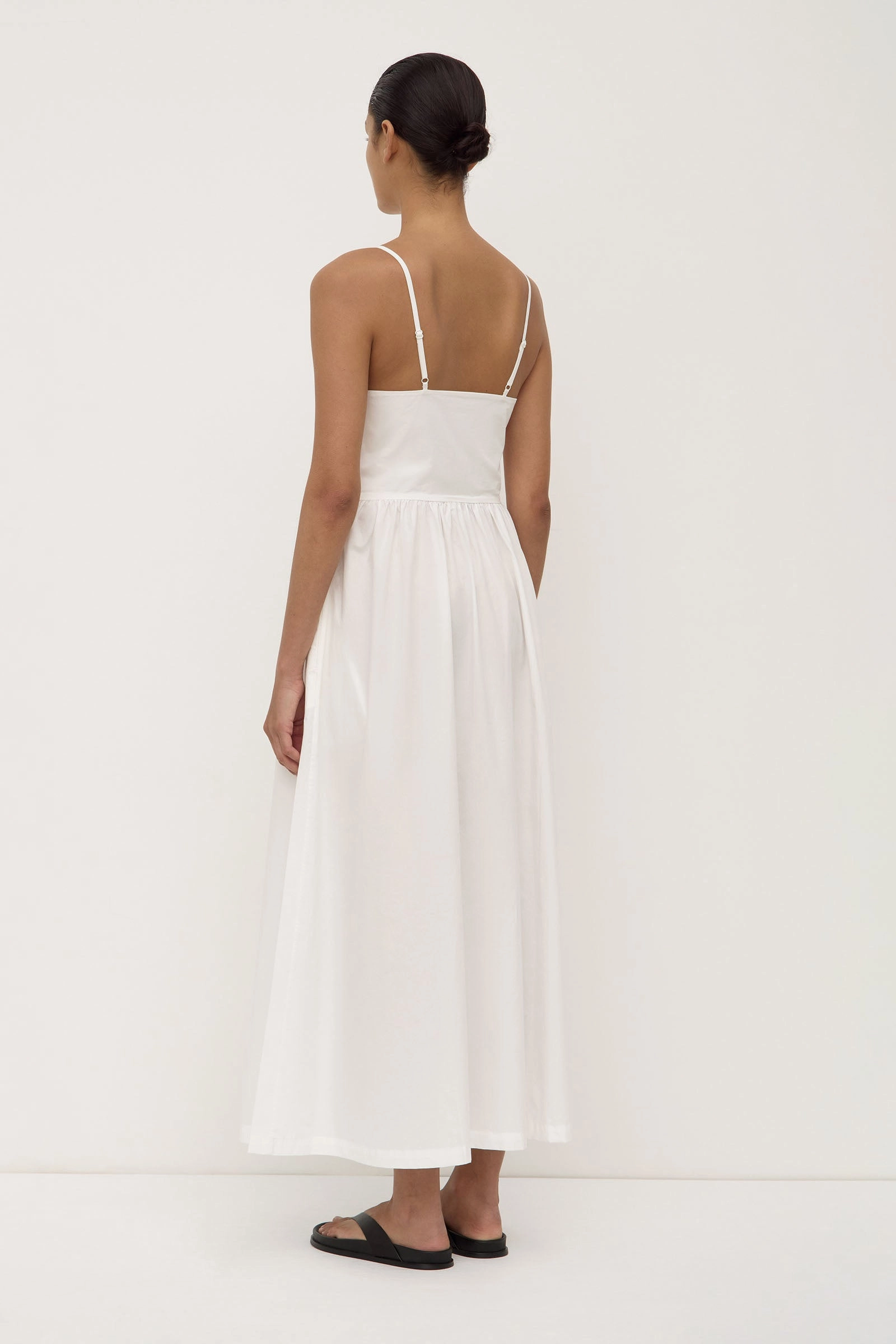 Posie Midi Dress High-Neck Flattering Look Fit