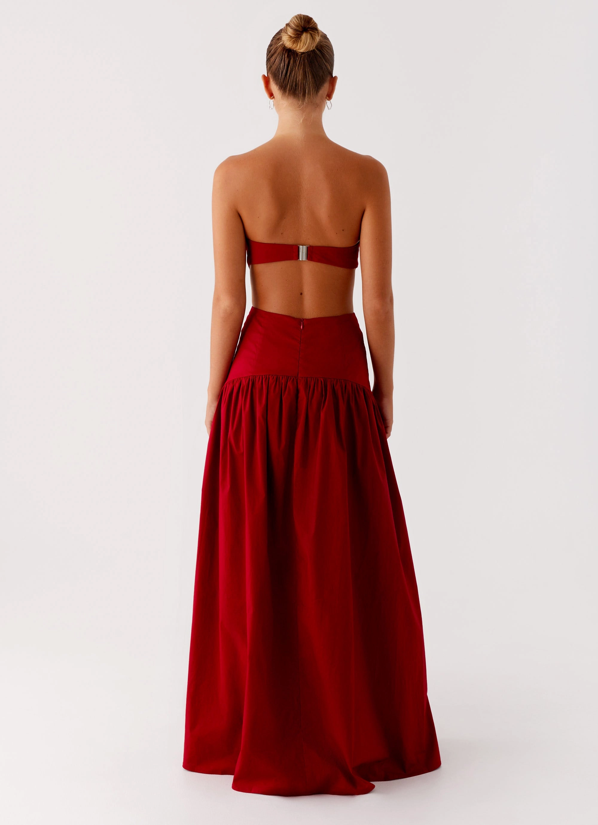 Perfect Fit Wear Warranty-Included Aamari Maxi Dress - Red