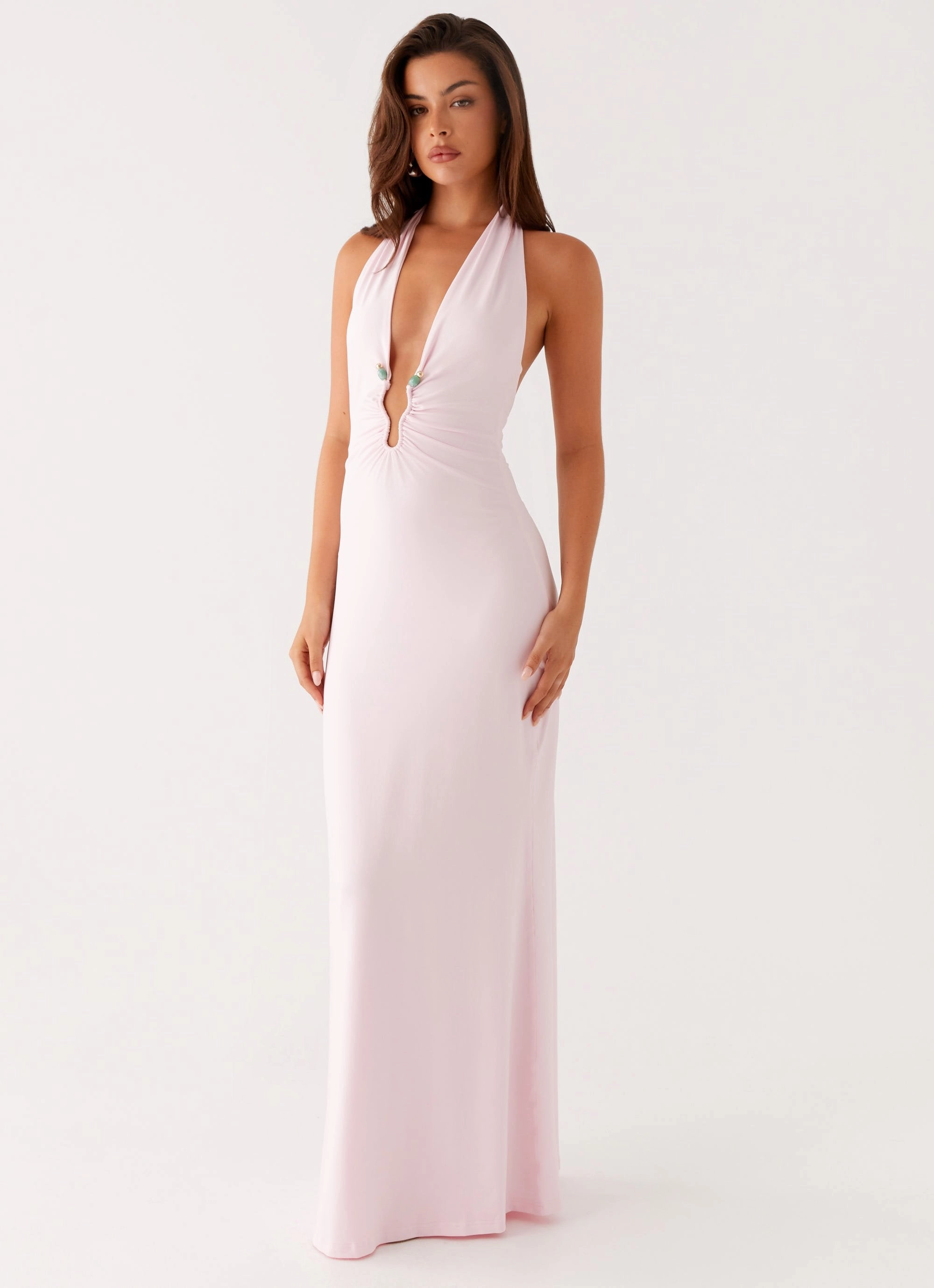 Evening Look Nicola Maxi Dress - Pink