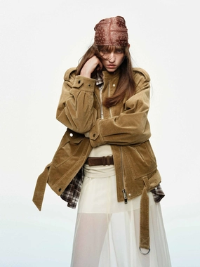 Corduroy Bomber Jacket Corduroy Bomber Jacket