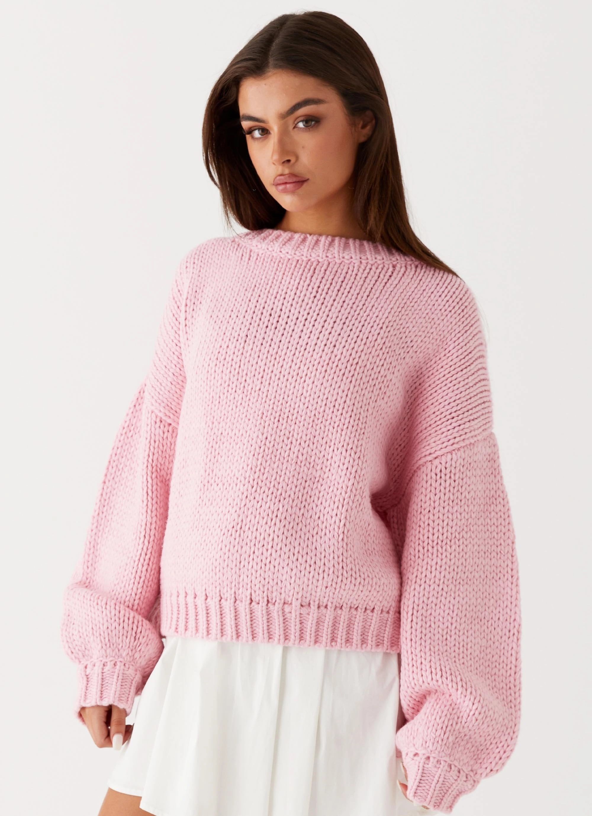 Costella Knit Sweater - Pink Ergonomic Articulation LightweightInsulation