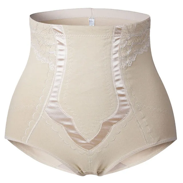 Cotton Big Size Ladies Tummy Control Panties Underwear Briefs Sexy Women's Slim High Waist Panties Plus Size Lingerie 6XL 5XL