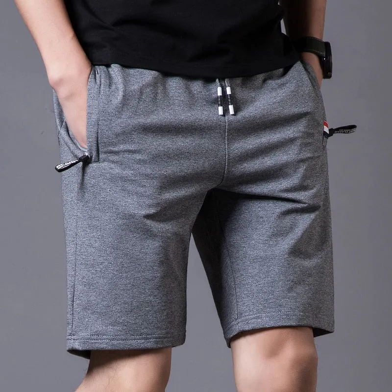 Cotton Shorts Men Summer Beach Short Male Casual Shorts Mens Solid