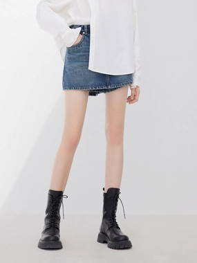 Cotton Denim Skorts Cotton Denim Skorts