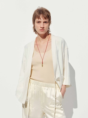 Cotton-Linen Tie Jacket Cotton-Linen Tie Jacket