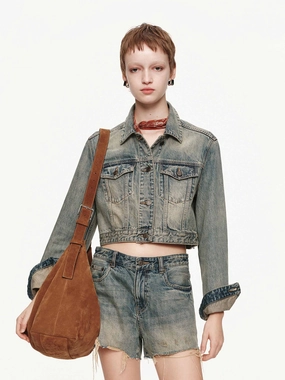 Cotton Vintage Denim Jacket