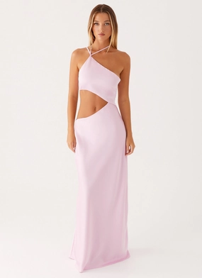 Chill Base Gender Free Courtney Maxi Dress - Pink