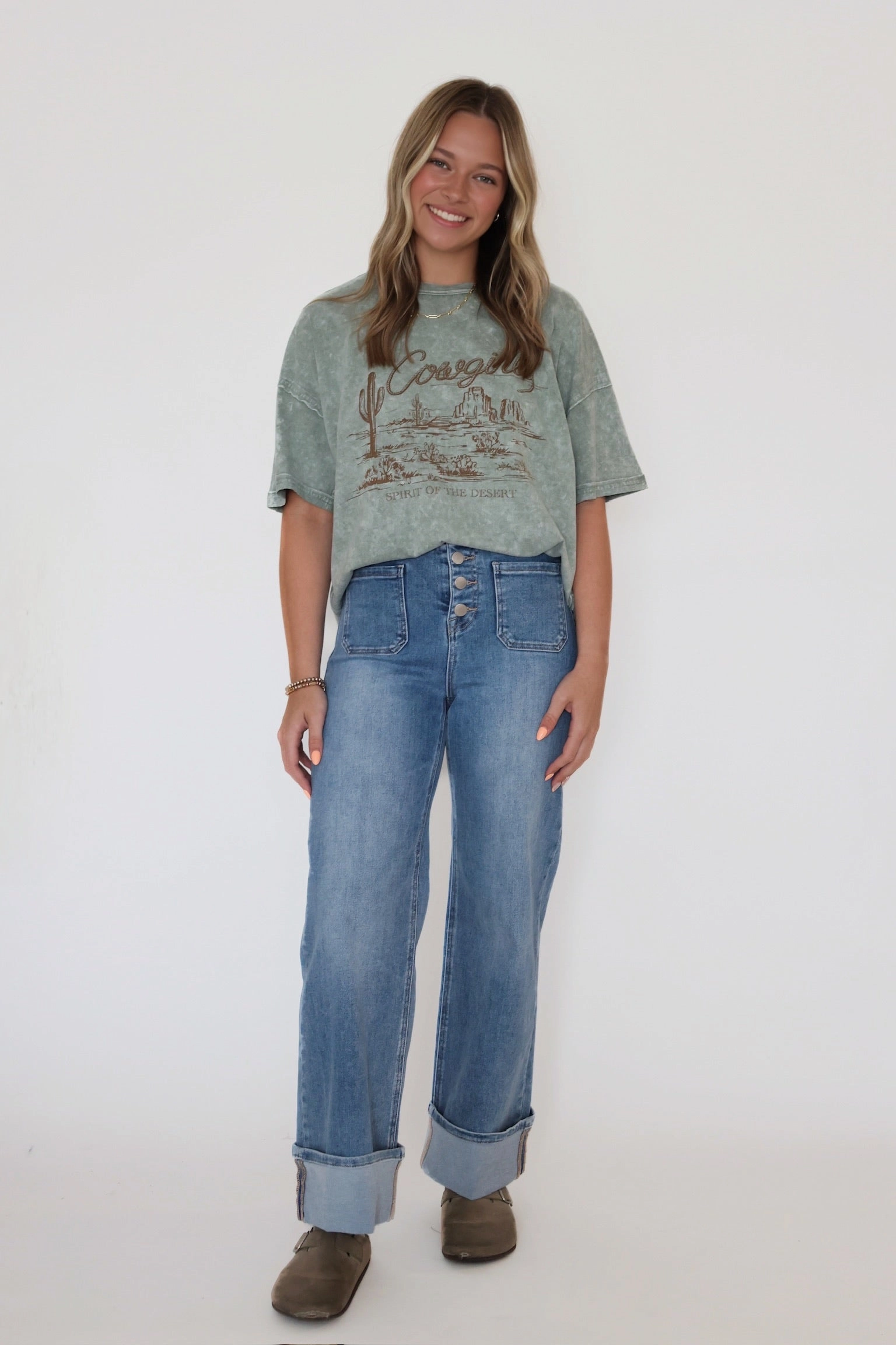 Cowgirls T-shirt ZeroWastePattern