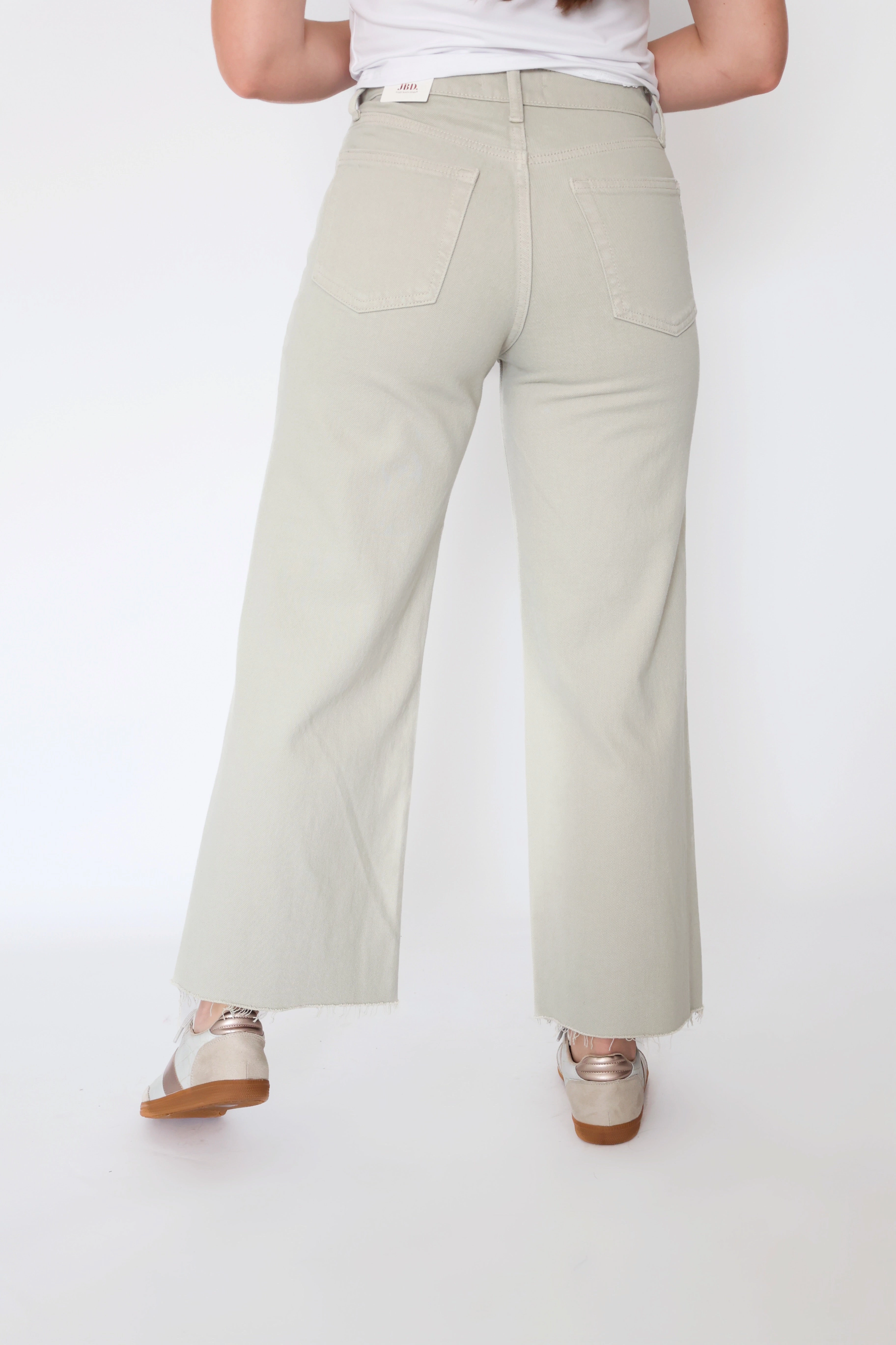 Crosley Wide Leg- Olive TaglessNecklineComfort AdjustableNeckline