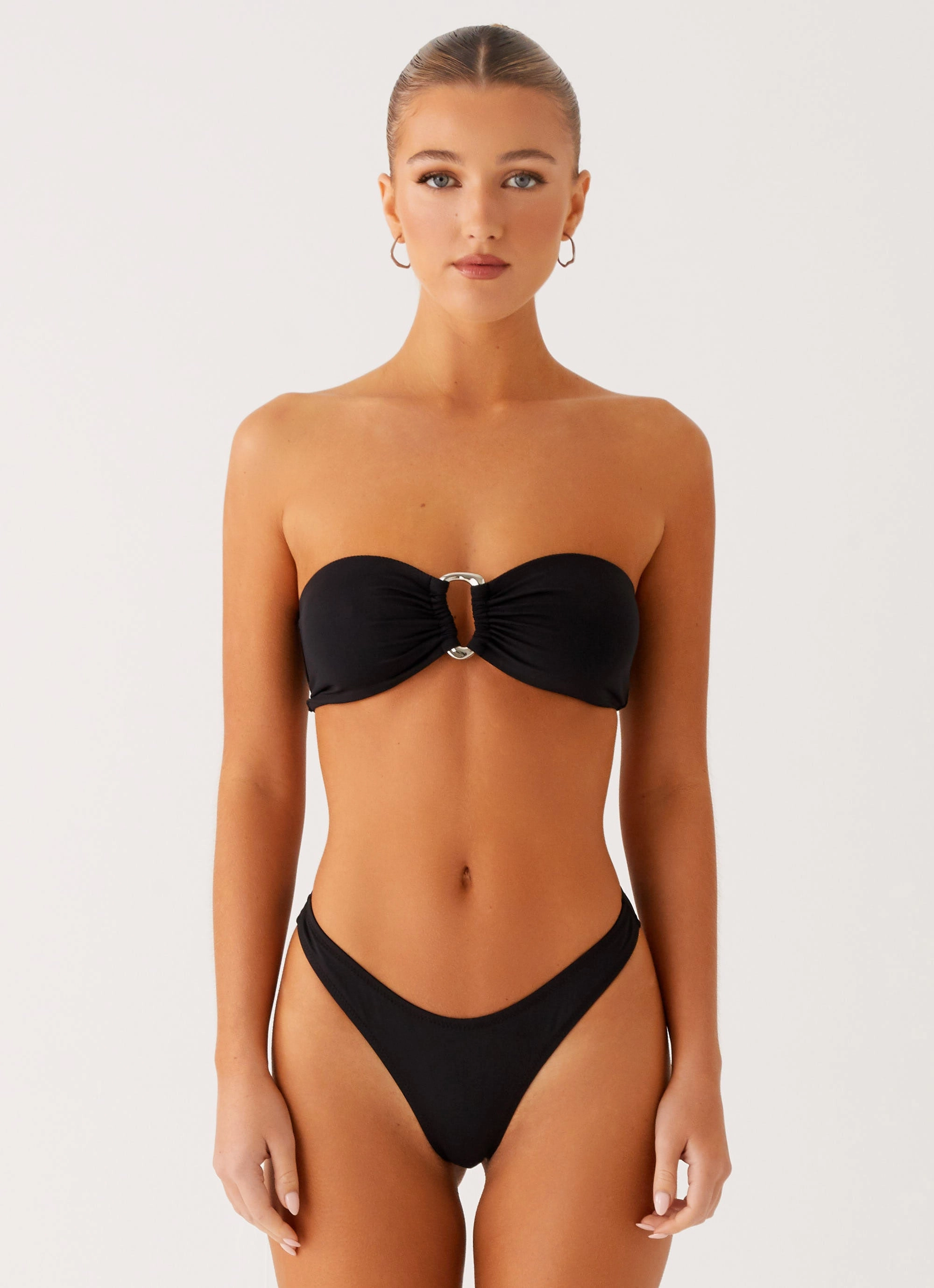 Beach Vacation Cuba Bikini Bottoms - Black