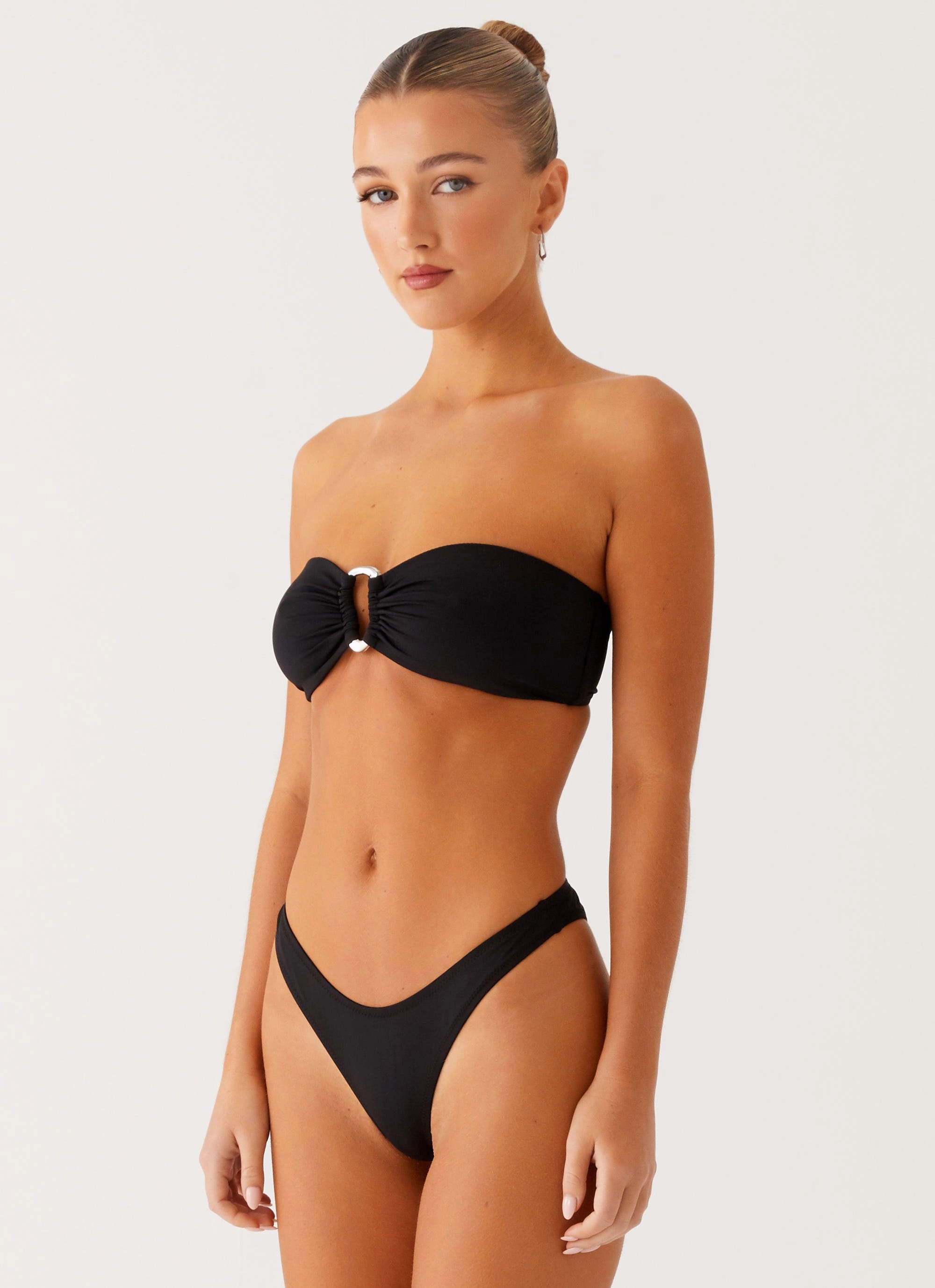 Swimwear Fashion Cuba Bikini Bottoms - Black