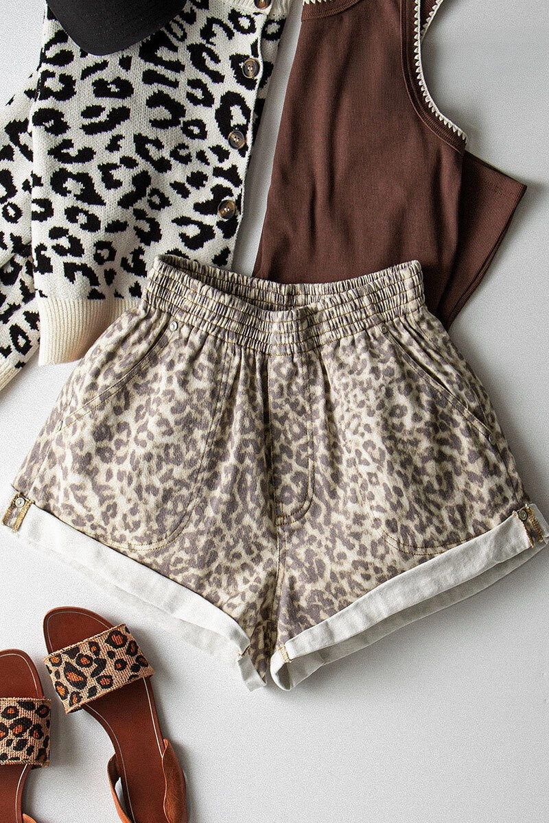 Curbside Denim Shorts Reinforced Seam Technique Durable Double Stitching