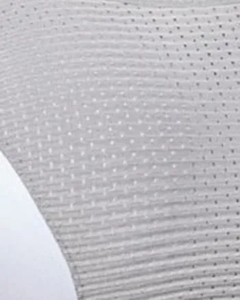 Custom Control Sports Bra | White/Gray