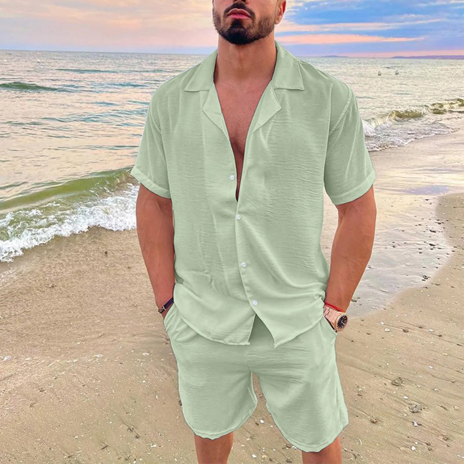 Custom Print Color Summer Wear Shirts