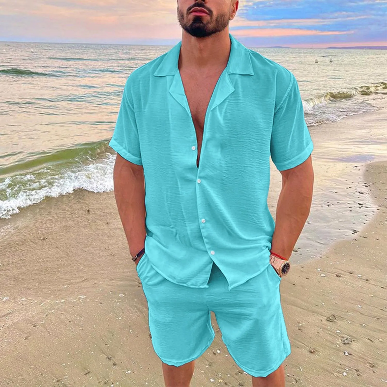 Custom Print Color Summer Wear Shirts