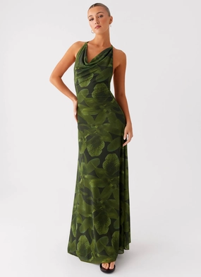 Minimalist Fit Minimal Curve Dahliana Maxi Dress - Tropic Floral