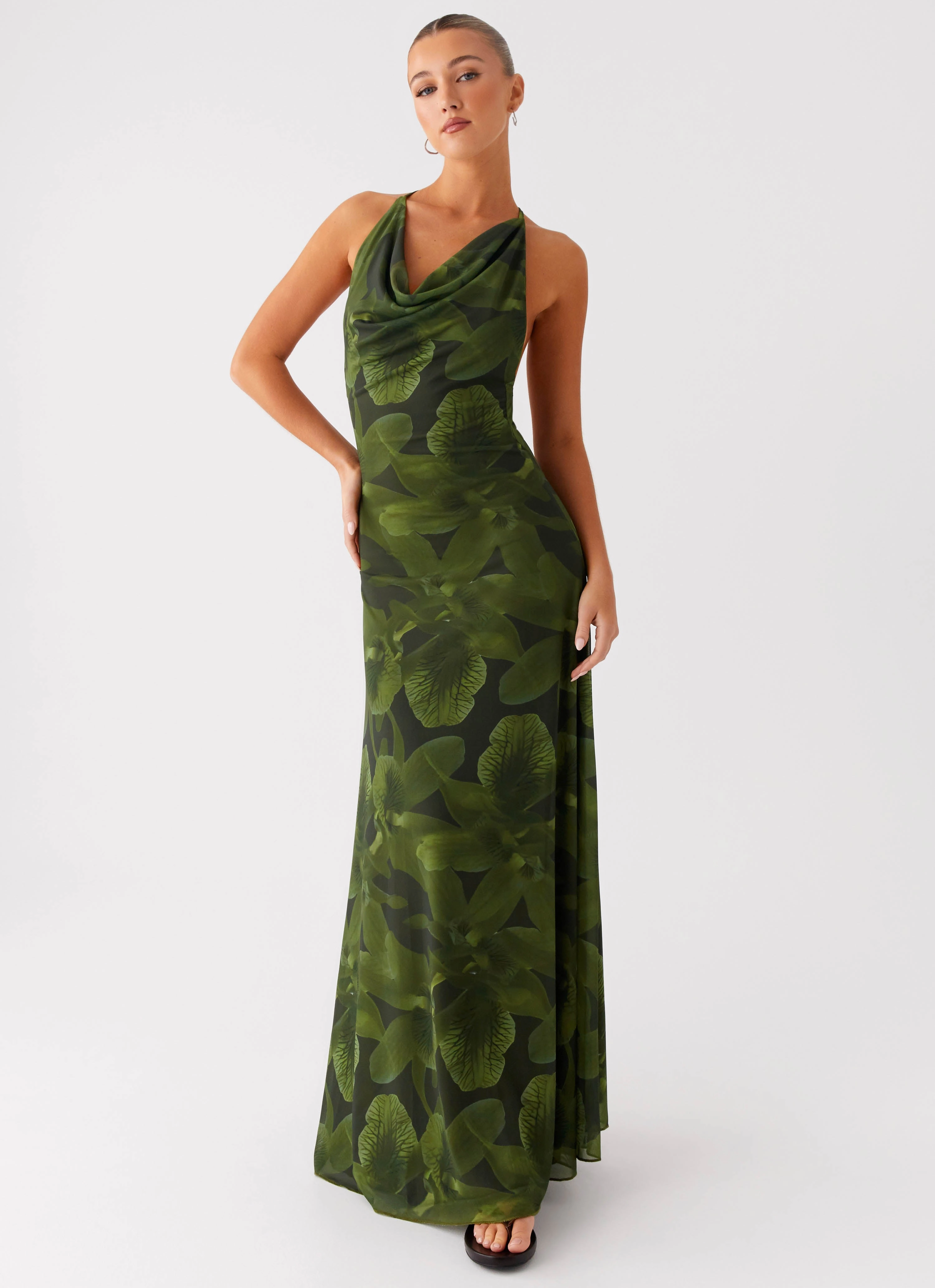 Minimalist Fit Minimal Curve Dahliana Maxi Dress - Tropic Floral