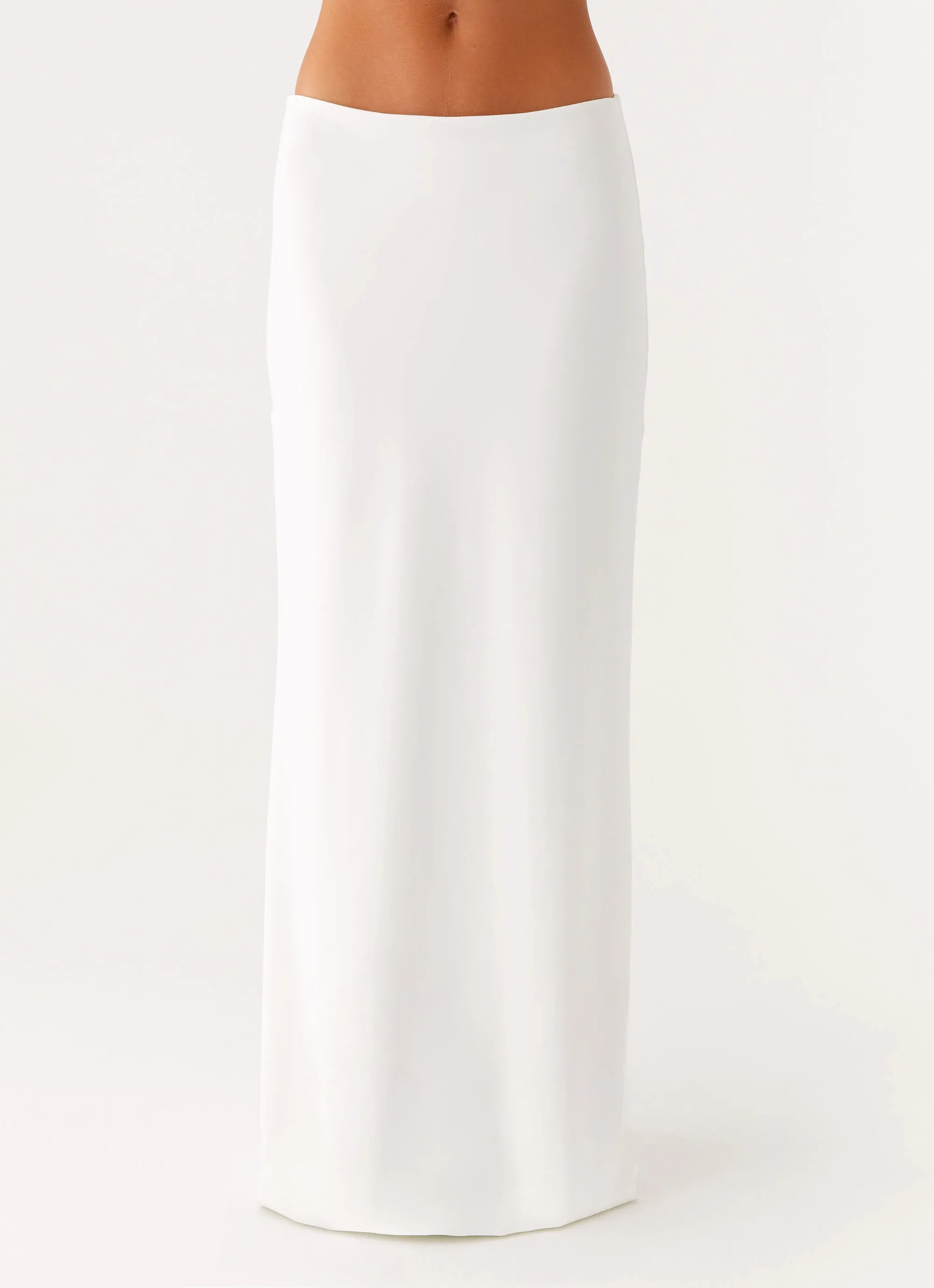 Ashi Maxi Skirt - White Modern Combo