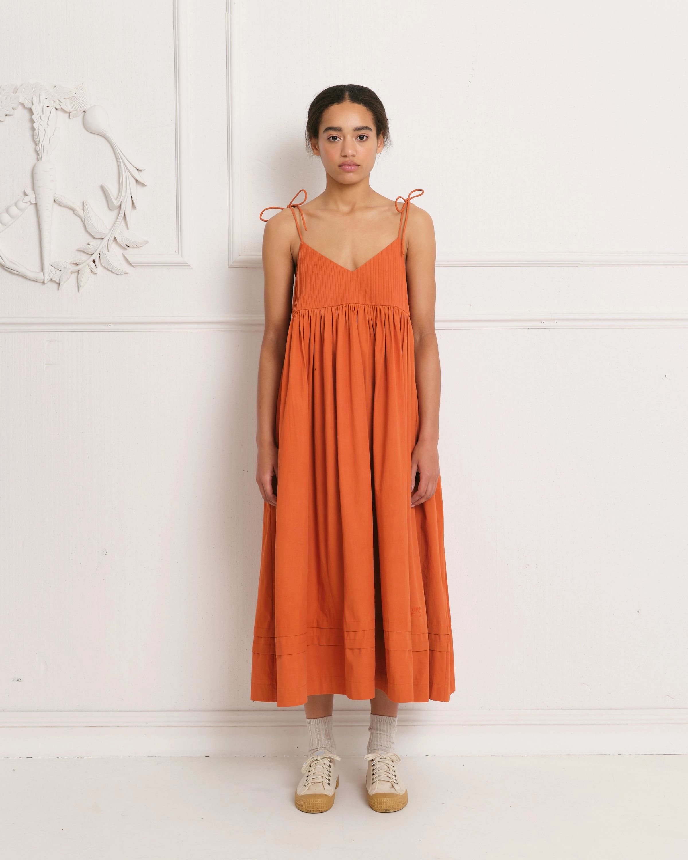 TearResistant Blends Textured Weave Pattern Daisy Dress - R.T.S. CO-35