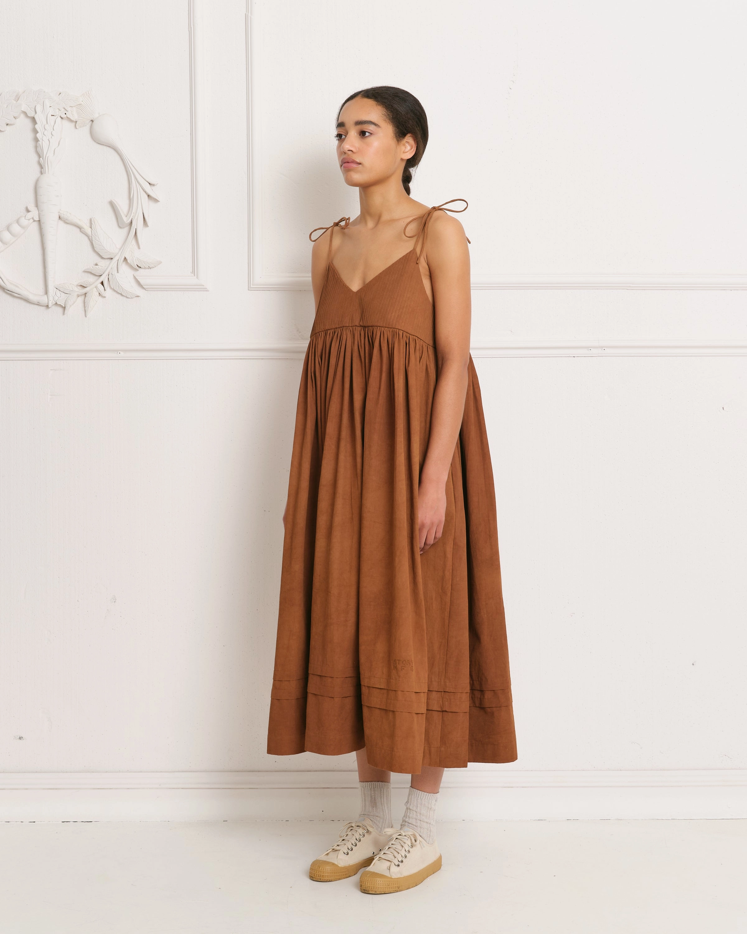 Fitted Blouse BlendMaterials Daisy Dress - R.T.S. CO-44