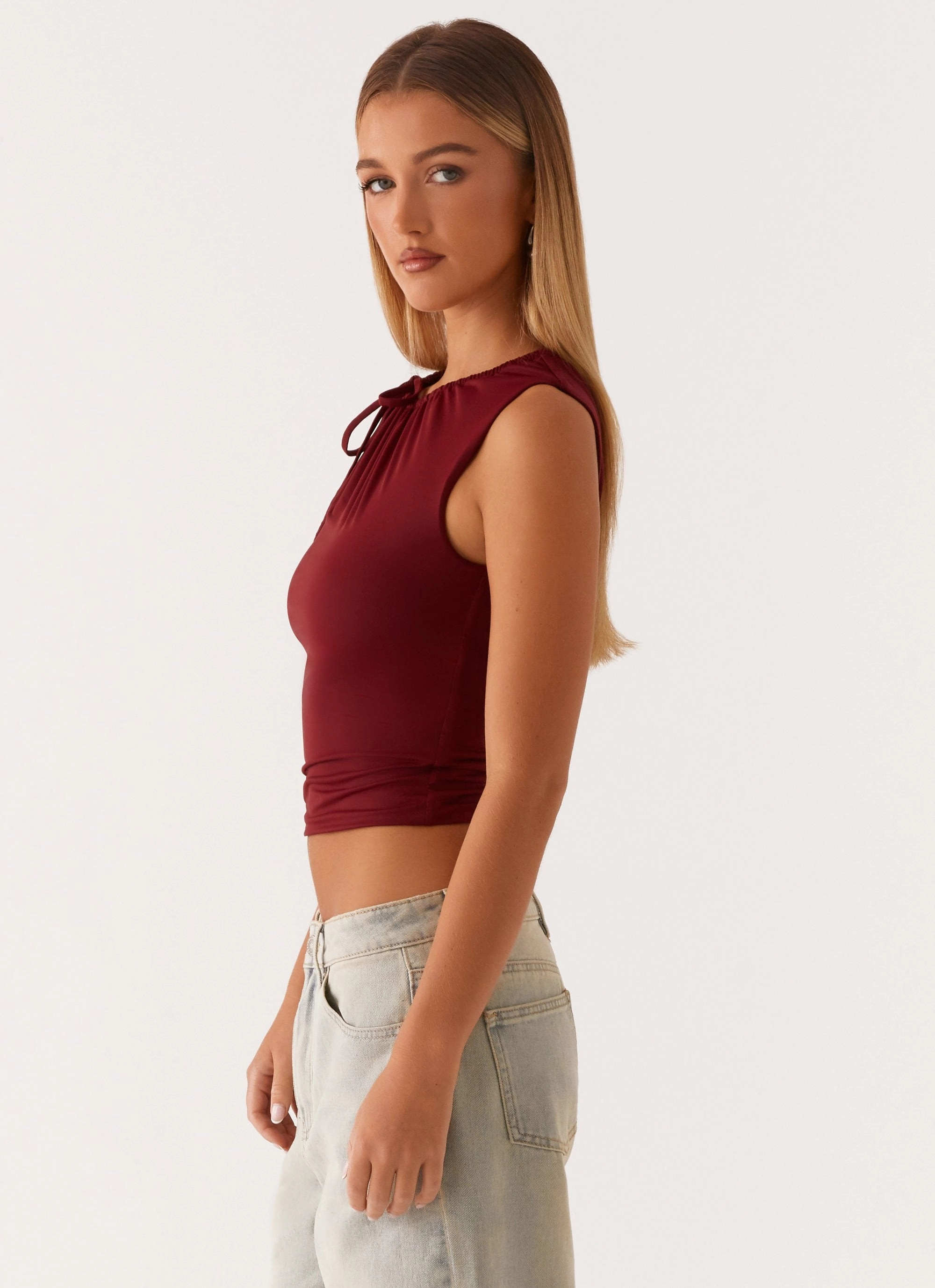Sustainable Manufacturing Darlee Tank Top - Mulberry