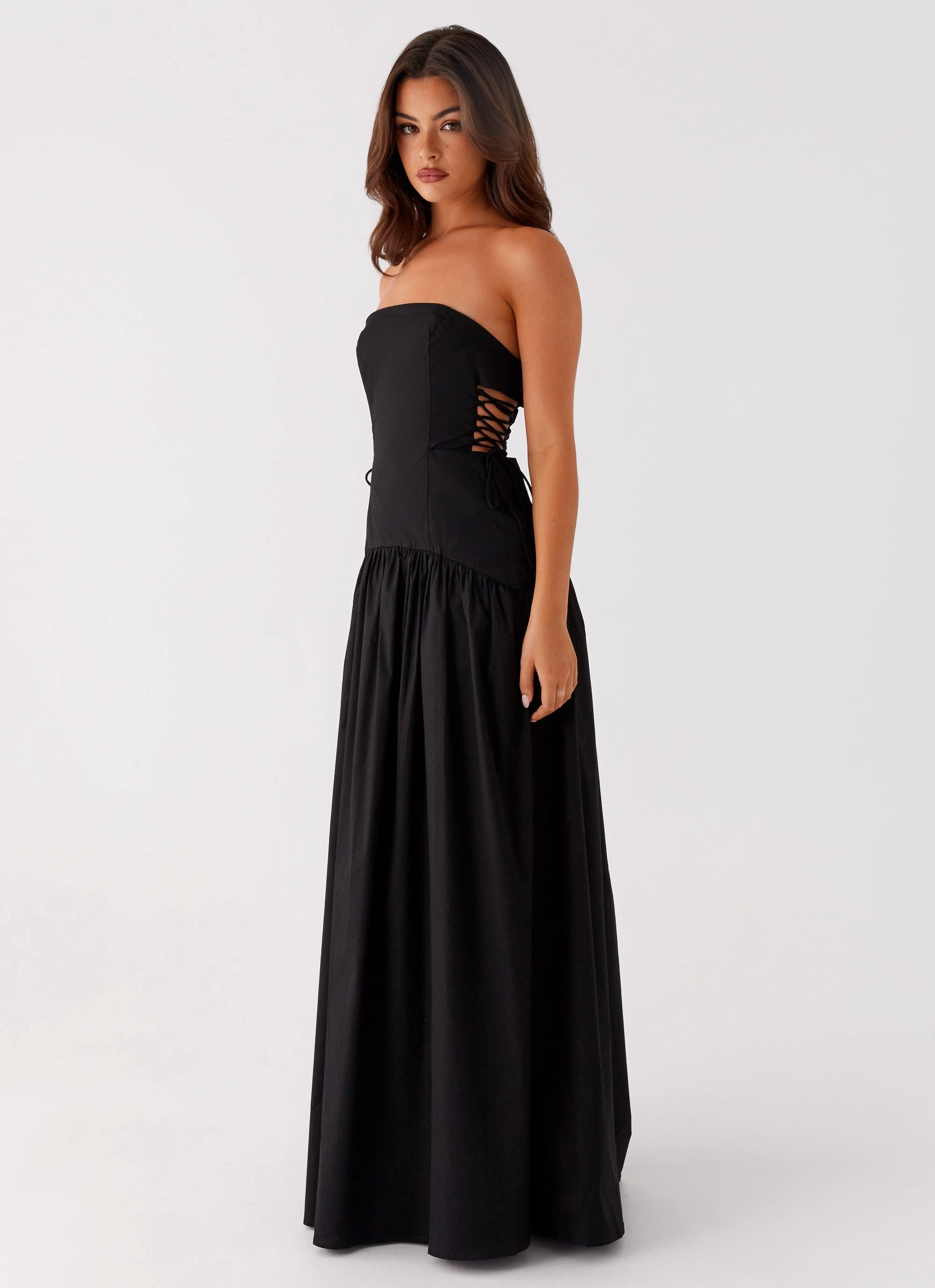 Flower Grace Conagh Maxi Dress - Black