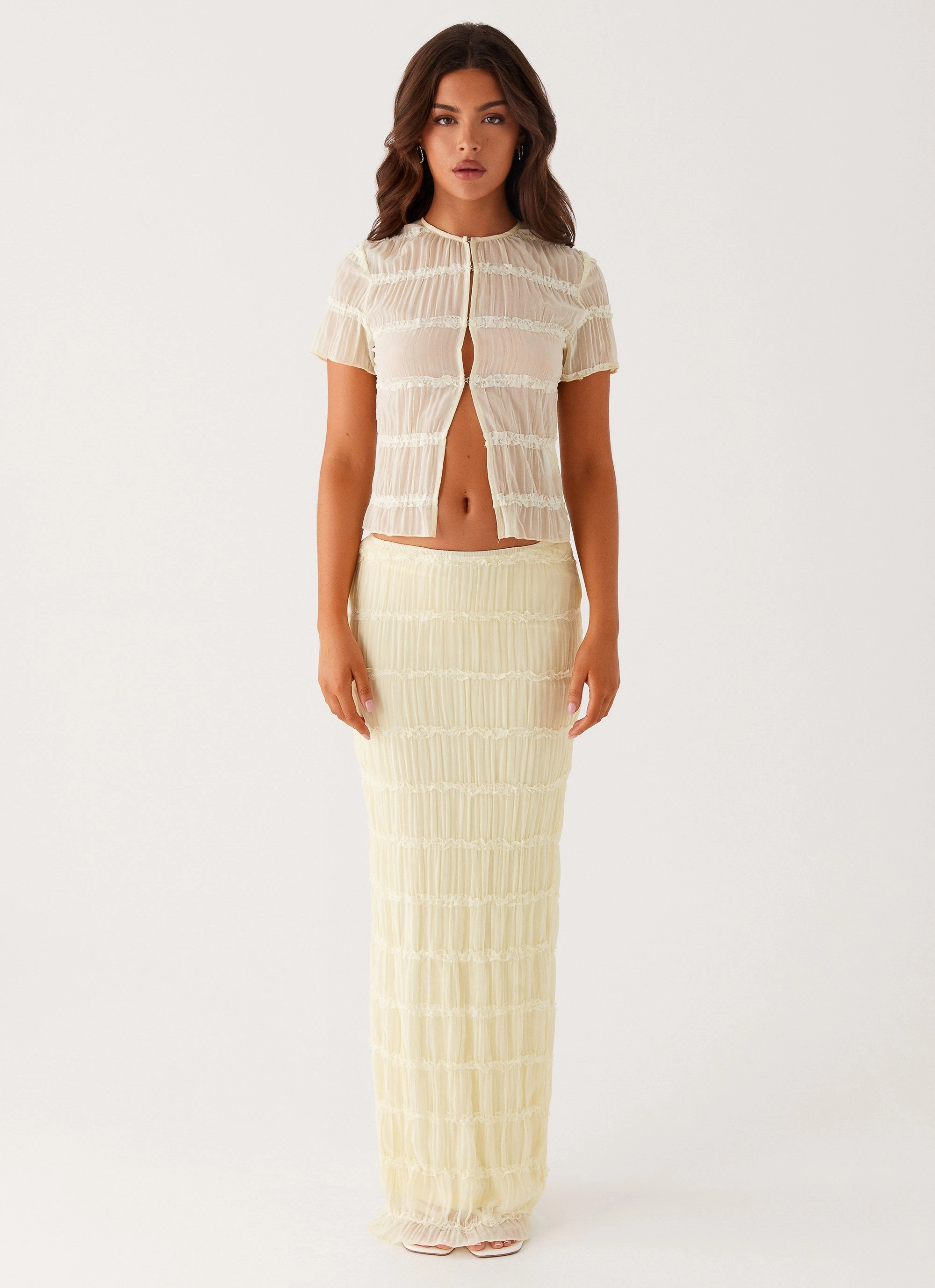 Durable Binding Daydreaming Top - Yellow